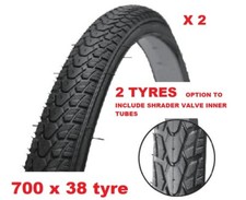 2 X  700c x 38c Hybrid Bike