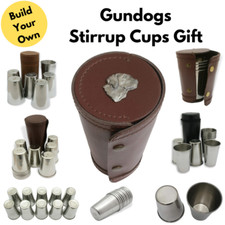 Gundogs Numbered Stirrup Cups
