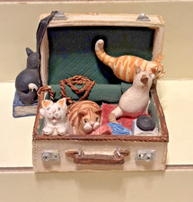 Peter Fagan Colour Box Case Of Kittens CC939 Home Sweet Home Cat Limited Edition