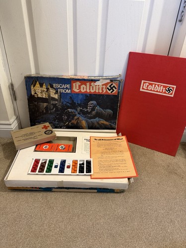 Escape from colditz board - escape, game