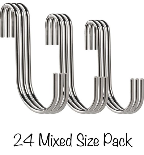 Hooks stainless steel - x, s