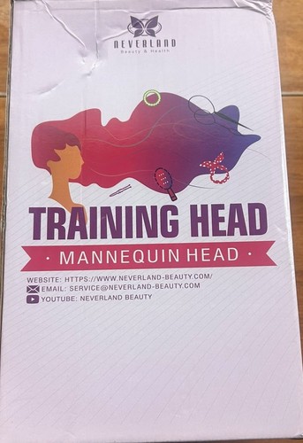 Training head with 100 human - head,