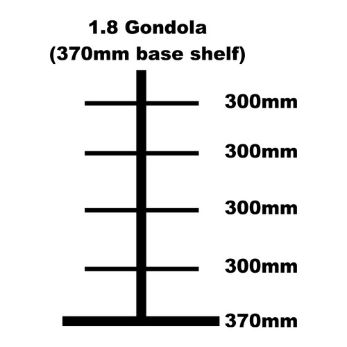 Gondola high with 370mm - gondola,