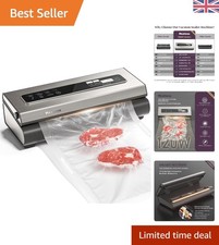 6-in-1 Vacuum Sealer Machine with Quick Smart Suction & Easy Clean Design