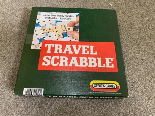 Vintage travel scrabble clip - travel,