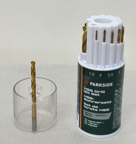 Parkside hss drill bit set - hss,