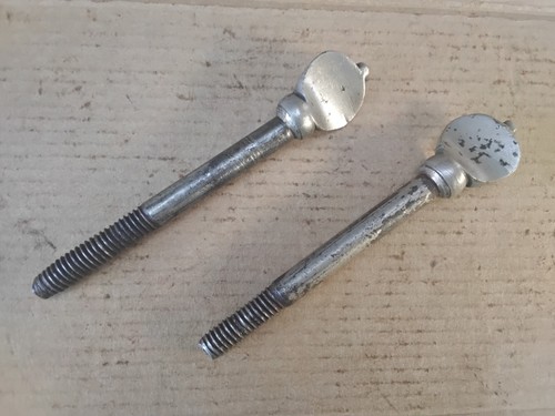 Antique swivel mirror screws - swivel,