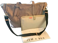 Jem & Bea leather changing bag