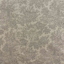 Vintage Toile Faded Grey French Cotton Fabric Double Width Curtains Blinds