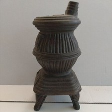 Vintage Pot Belly Stove Bank