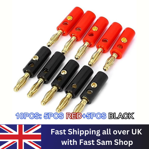 Quality gold 10x 4mm - gold, banana