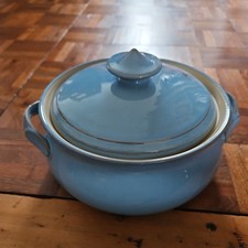 Denby Colonial Blue Casserole