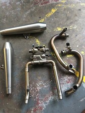 Triumph Thruxton 900 OEM exhaust system