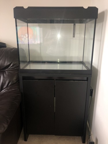 Fluval roma 90l - black, aquarium