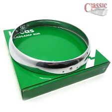 Genuine Lucas 7" Chrome headlamp rim.