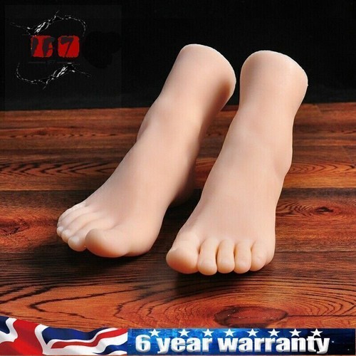 Realistic silicone female feet - realistic,