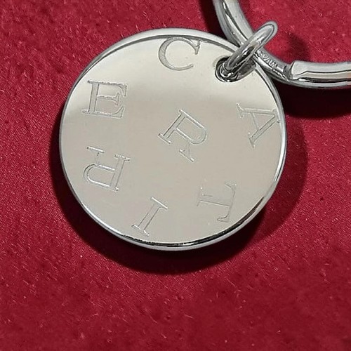 Cartier key ring round - cartier,