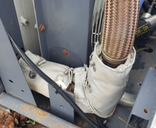 Atlas Copco XAS 185 Exhaust Heat Shield Cover Wrap Tighitco   824s43581-2