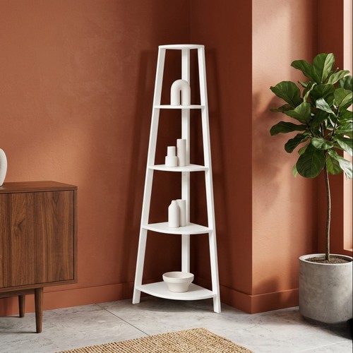 Tier corner ladder - tier, shelf
