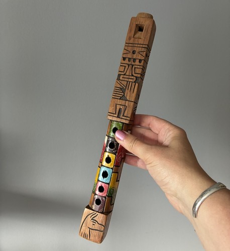 Vintage peruvian tarka flute - vintage,