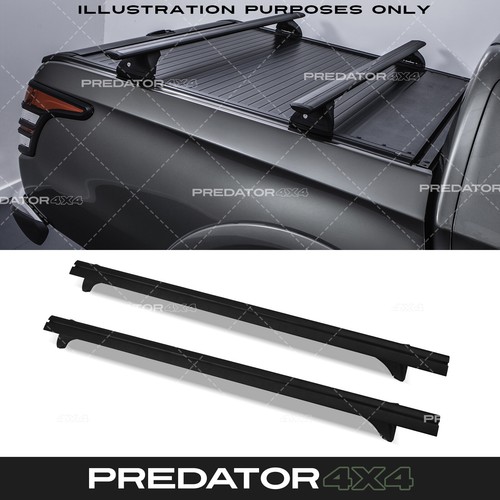 Black truck bed cross - truck,
