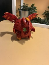 Bakugan Red Pyrus Dragonoid Large 4” Toy Spin Master VGC