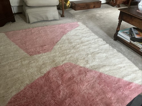 Morrocan rug 4ft6 hand - morrocan,