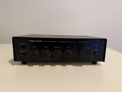 Realistic mpa 20w pa - realistic,
