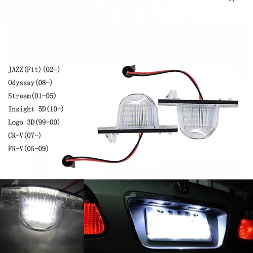 1pair led license plate - led, light