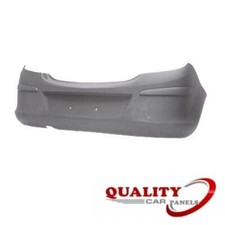 Rear Bumper Primed Vauxhall Corsa D 2006-2014 5 Door Only Not For Sri/Vxr/Gsi