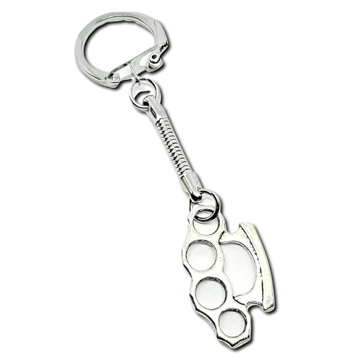 Knuckle duster keyring key - duster,