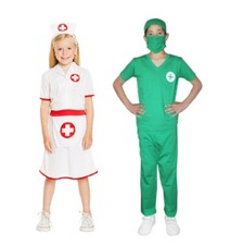Children Nurse Surgeon Doctor Kids Costume Girl Boy Book Week Fancy Dress Outfit