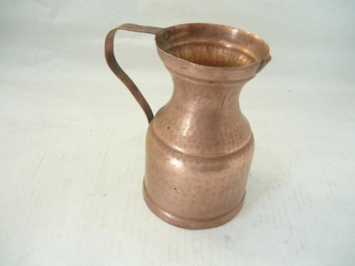 Antique pot pitcher - pot, copper