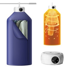 Portable Electric Clothes Dryer Foldable Hanging Hot Air Dry Machine Home Tarvel