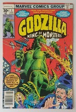 godzilla #1, marvel comics 1977, 1st marvel godzilla app, classic cover