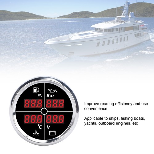 Oil pressure gauge - gauge, water