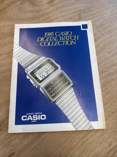 Casio vintage catalogue - vintage,