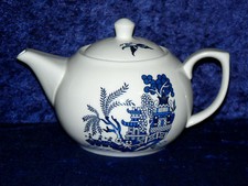 Blue willow pattern cup - cup, or