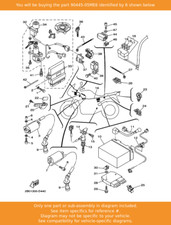 YAMAHA Hose (l8), 90445-05ME6