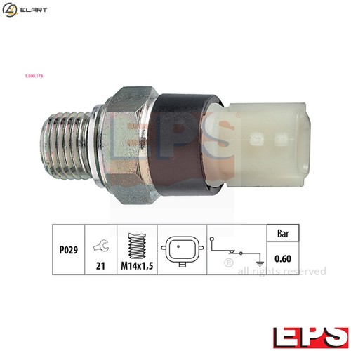 Oil pressure switch - pressure, 1.800.178