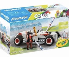 PLAYMOBIL Color Racing Car Racer Motorsport Pretend Play Colour 71376