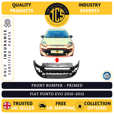 FRONT BUMPER - PRIMED - FIAT