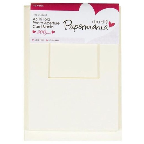 Papermania tri fold - papermania, a6
