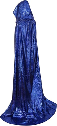 Adults glitter hooded - glitter,