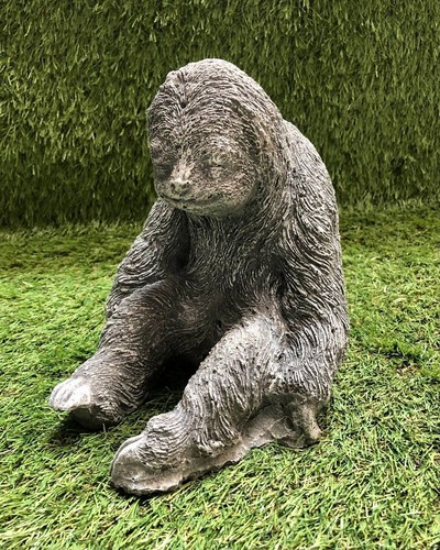 Concrete sloth garden - concrete,