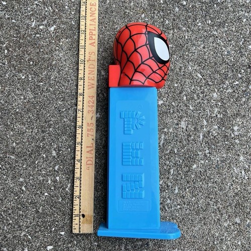 Giant spider man pez candy - pez,