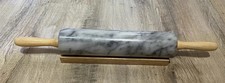 Marble Rolling Pin On Wooden