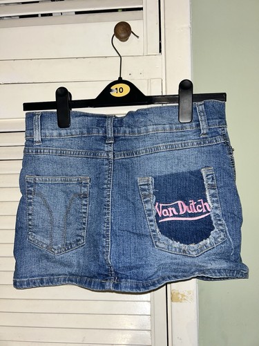 Y2k mini skirt - von, dutch