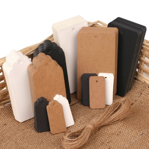 Gift tags paper eco kraft - gift,