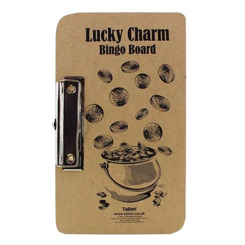 Bingo board lucky - lucky, charm